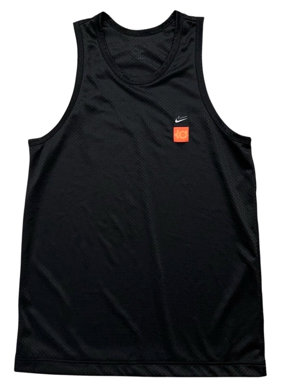 Nike KD Basketball Sleeveless Top Mens Size M Mesh Jersey CV2407-010 Black